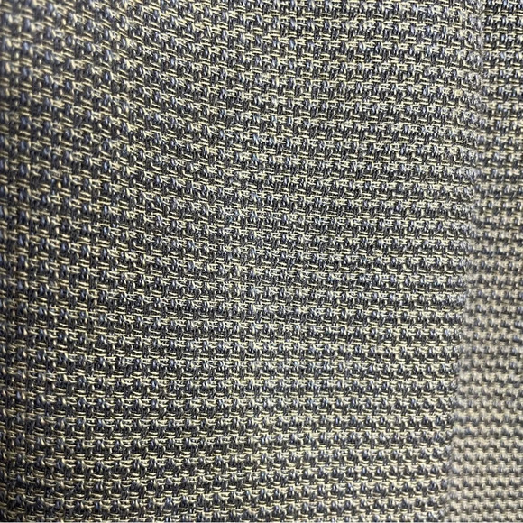 Oscar De Le Renta Notch Lapel Tweed Check Woolen Blazer - Picture 2 of 8